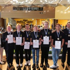 Das Team der Jugendfeuerwehr Lohfelden belegte den 1. Platz im Bundeswettbewerb für Stadt und Kreis Kassel.