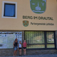 Besuch im Berg im Drautal Tourist Büro.