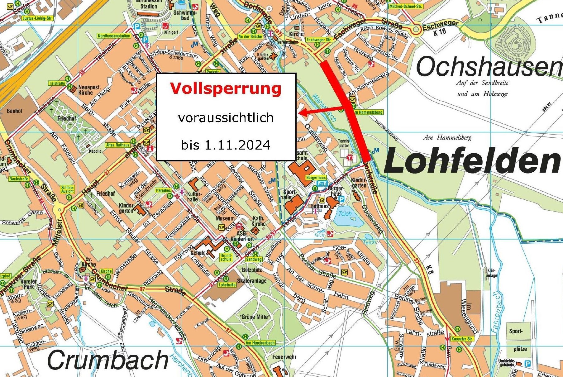 Driter Bauabschnitt Sanierung der K8.