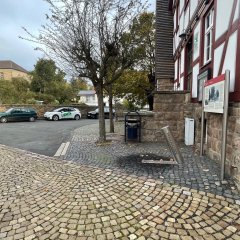 Trinkbrunnen vor der Musikschule in Vollmarshausen.