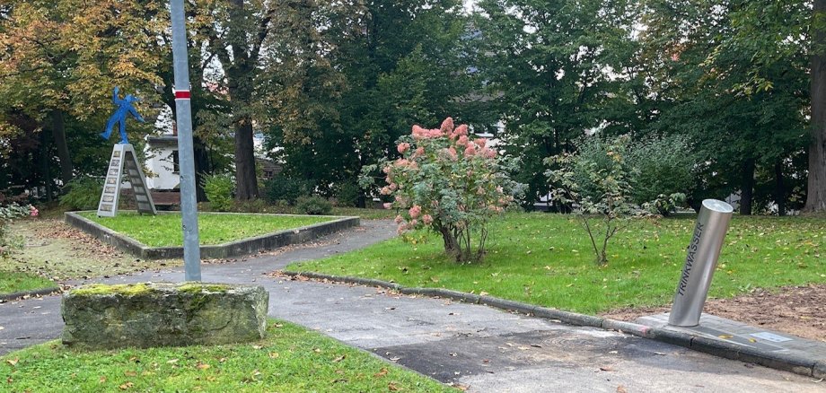 Trinkbrunnen im Vorsterpark.