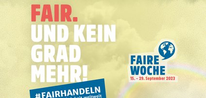 Die „Fairen Wochen“ finden vom 15. bis 29. September 2023 statt.